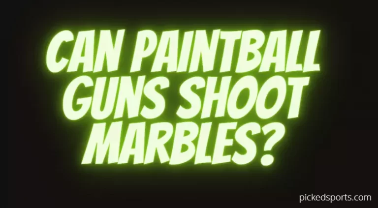 can paintball guns shoot marbles