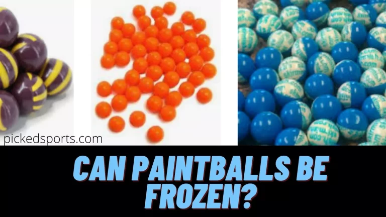 Can Paintballs Be Frozen